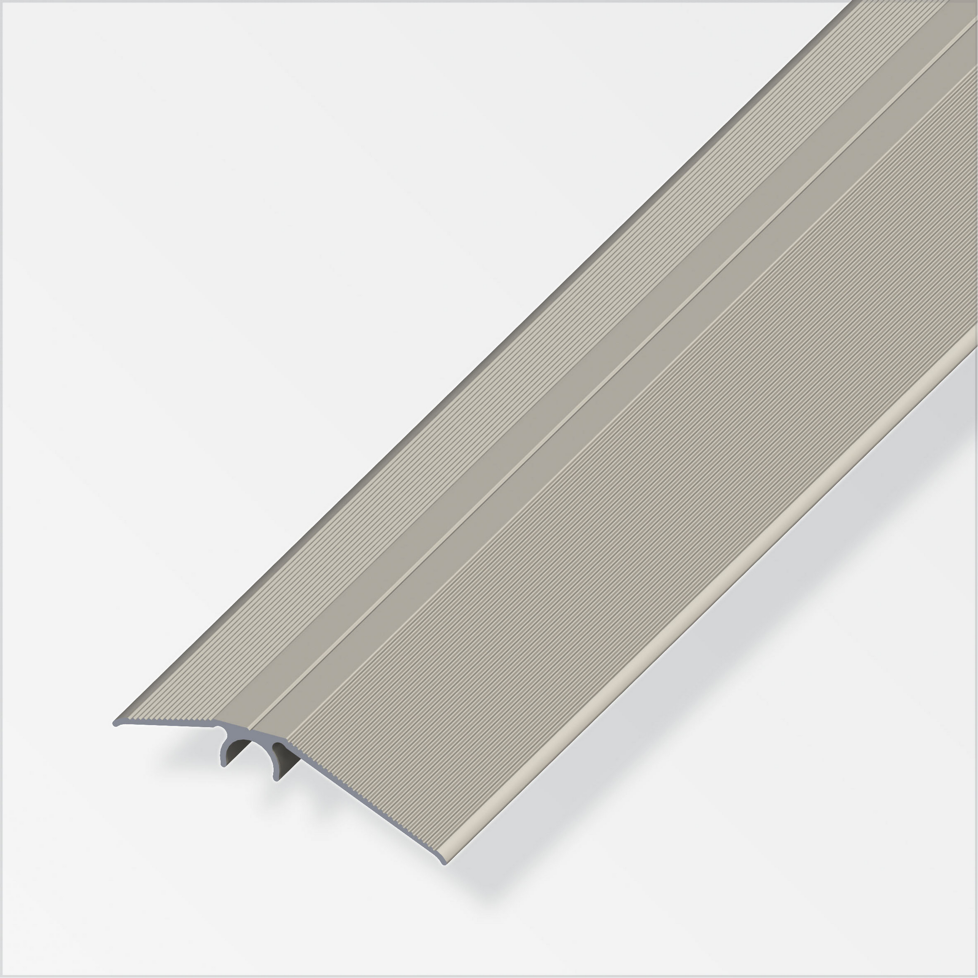 Ausgleichsprofil 'clipstech®' Aluminium titanfarben 1000 x 56 mm + product picture
