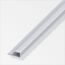 Silbernes Einfassprofil aus Aluminium