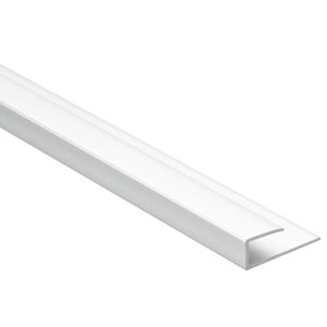 Einfassprofil 'clipstech®' Aluminium silber 1000 x 15 mm