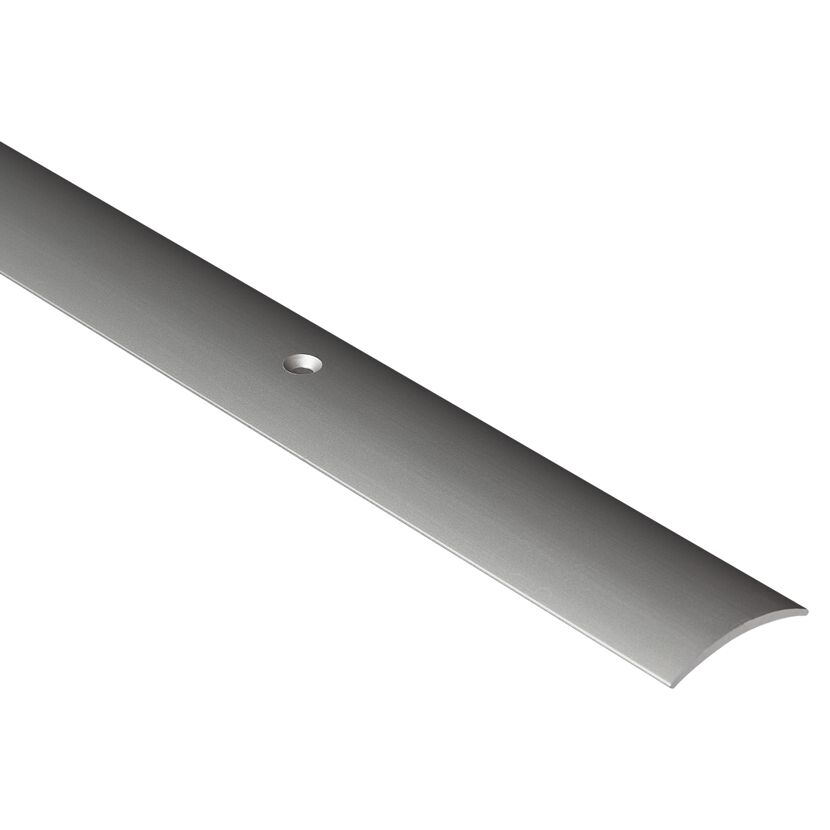 Metallisches Übergangsprofil silber