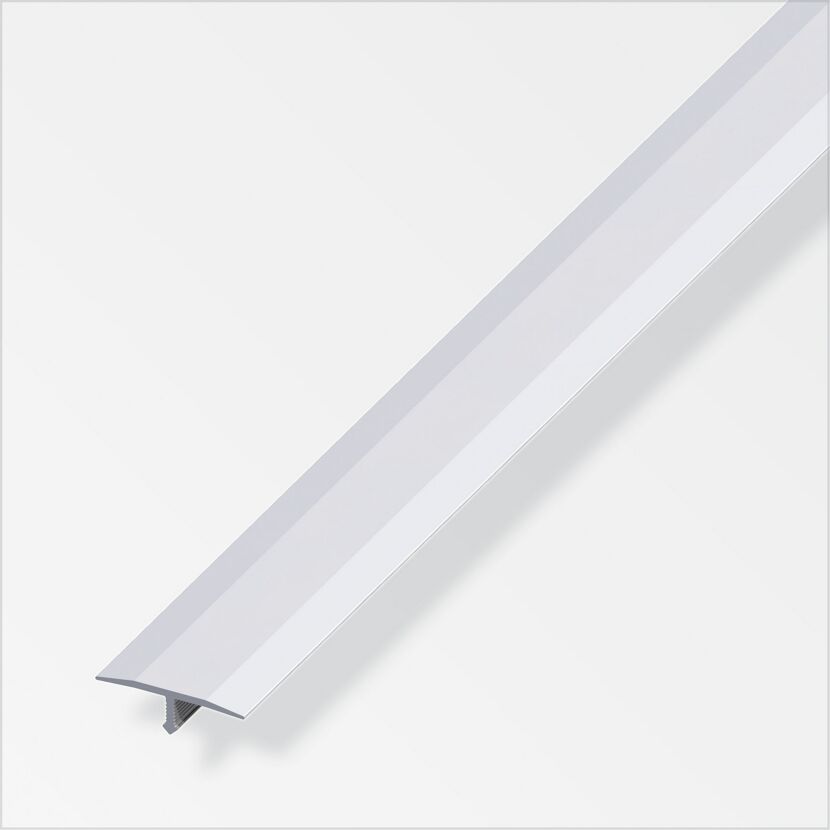 Silbernes Fugenabdeck-Profil aus Aluminium
