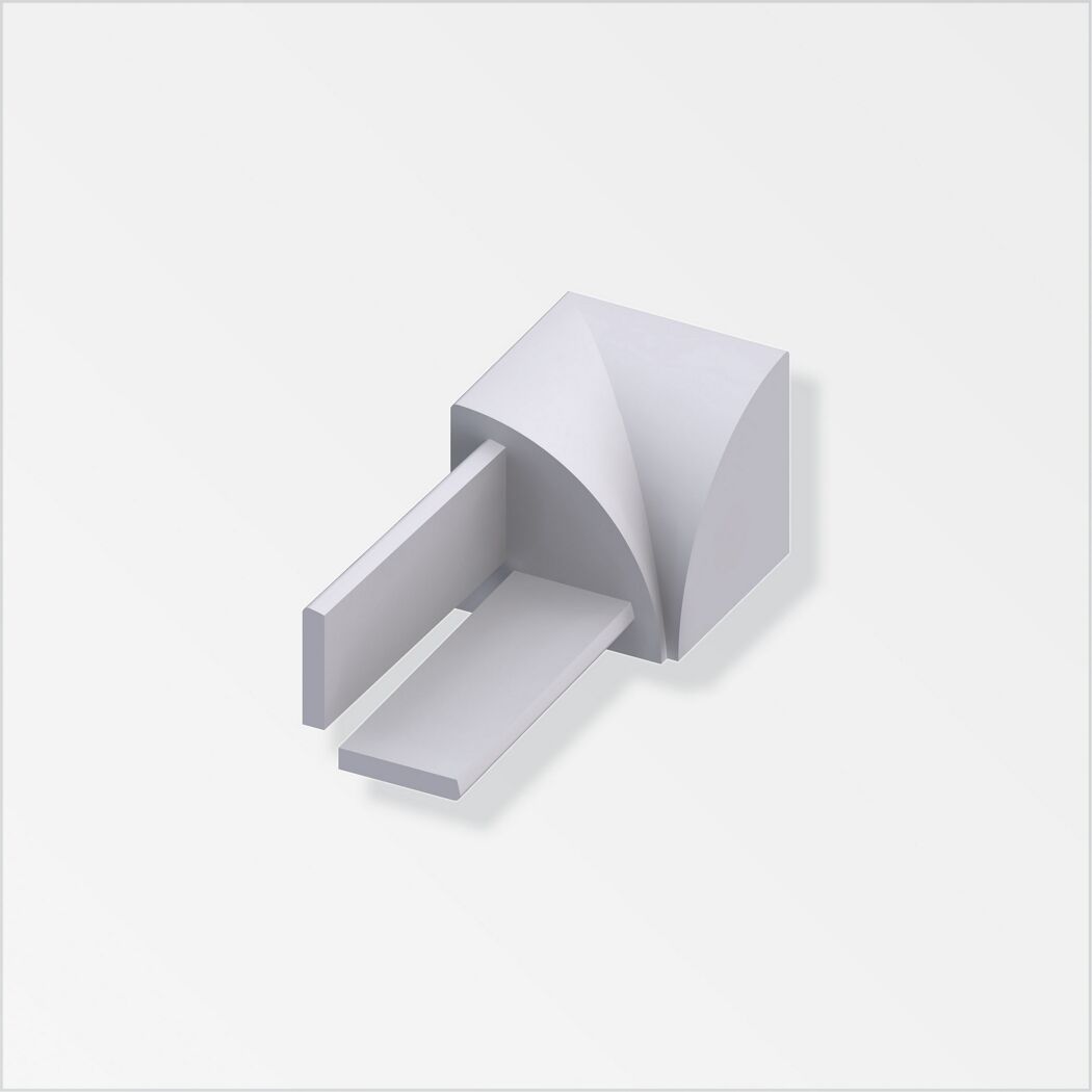 Graues PVC Inneneck