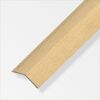 PVC-Ausgleichsprofil buchefarben 1000 x 34 x 10 mm