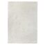 Cremefarbener Hochflor-Teppich