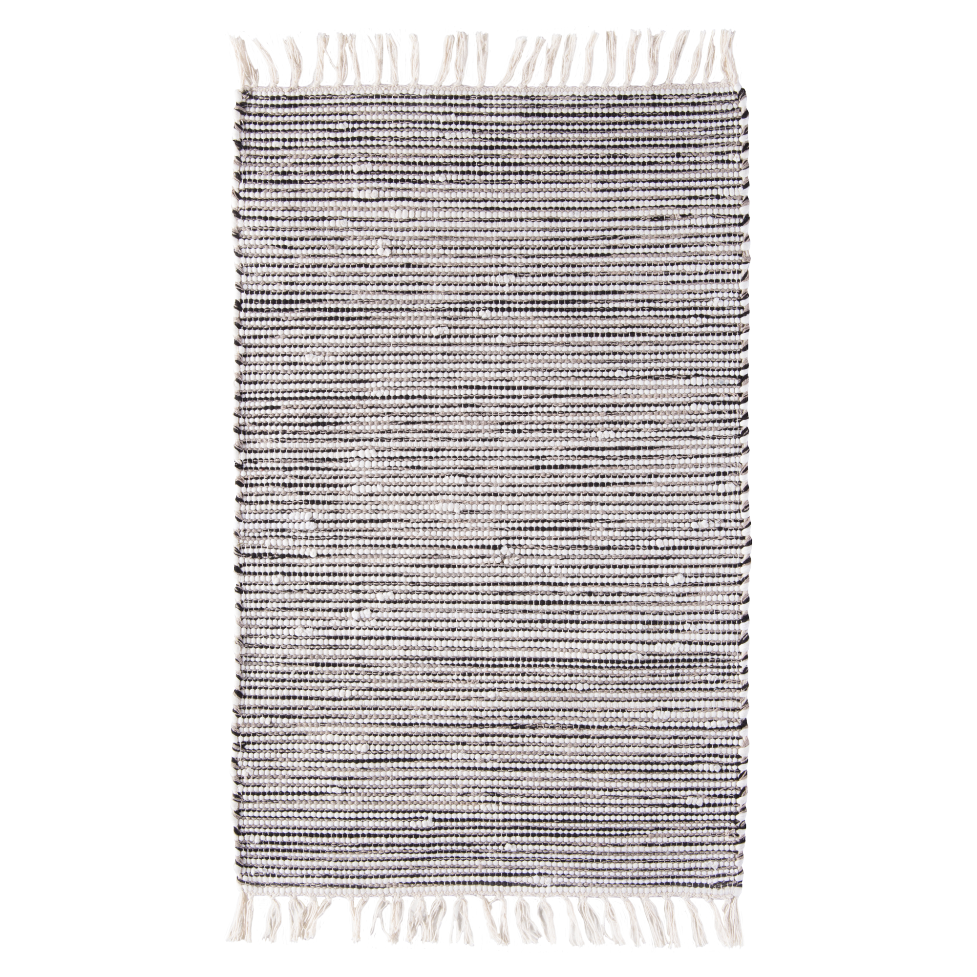 Teppich "Kentucky" schwarz-weiß-grau 60 x 120 cm + product picture