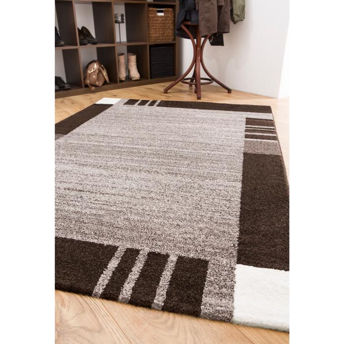 Teppich "Grasse" 67 x 140 cm grau