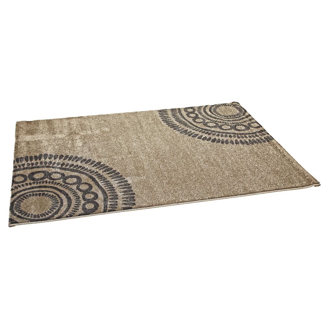 Teppich "b.b. Balance" 190 x 133 cm taupe-anthrazit