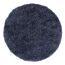 Runder, blauer Teppich