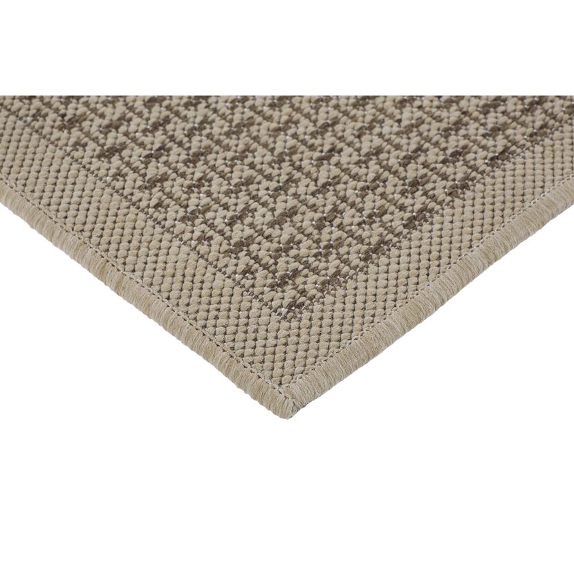 Beiger Teppich 'Utah', Nahaufnahme