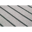 Verkleinertes Bild von Teppich 'Missouri' silbern/dunkelgrün 60 x 120 cm