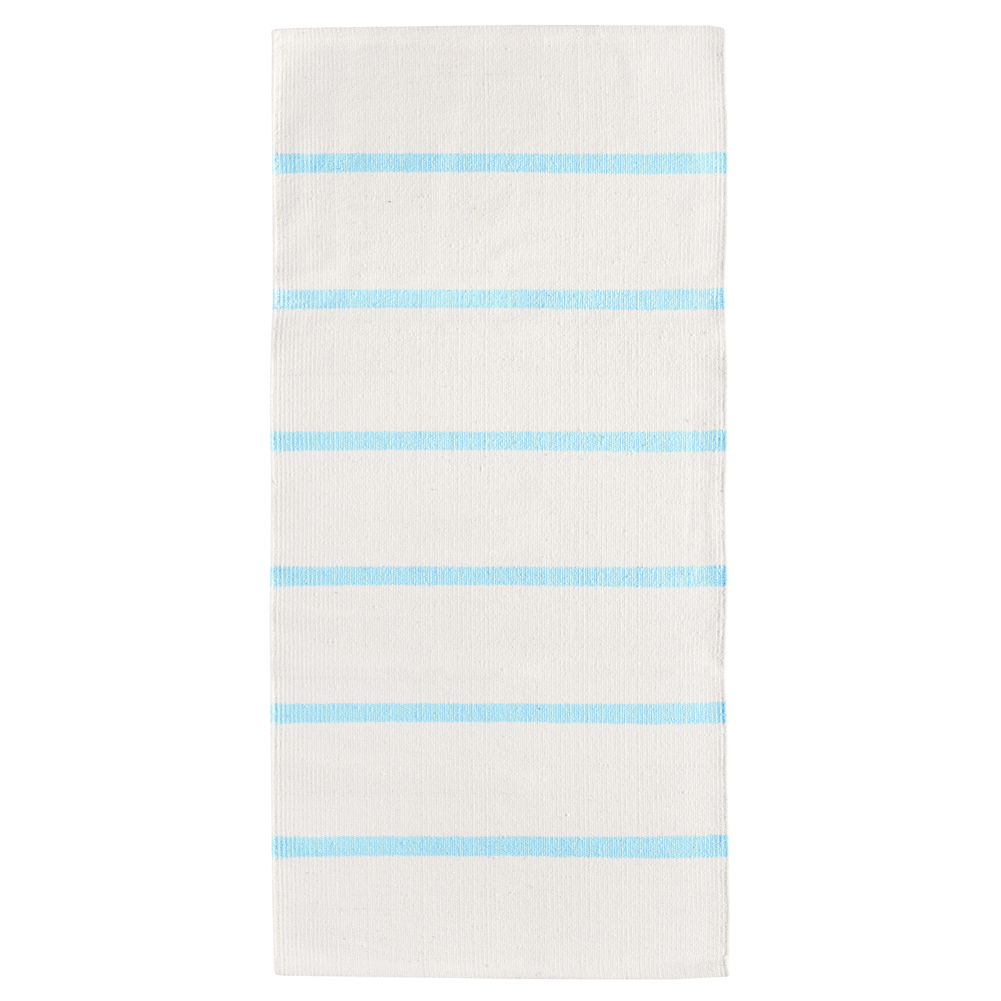Teppich 'Missouri Stripe' creme/hellblau 60 x 120 cm + product picture