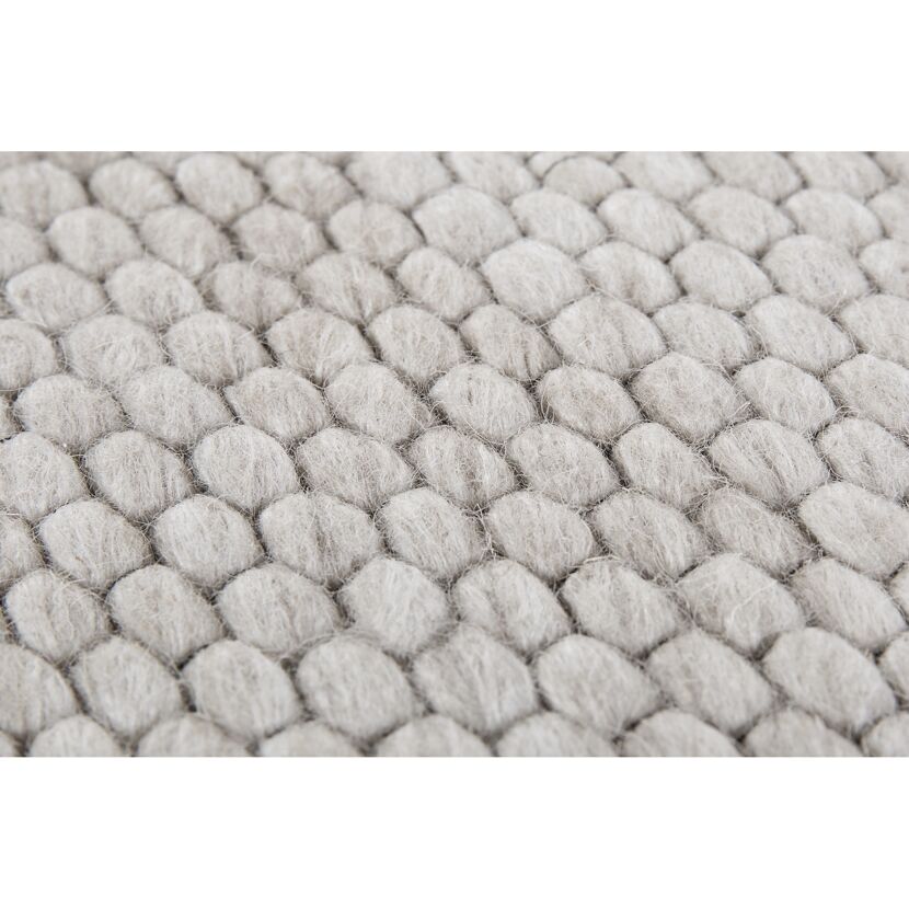 Teppich 'BB Brave' silber 140 x 200 cm