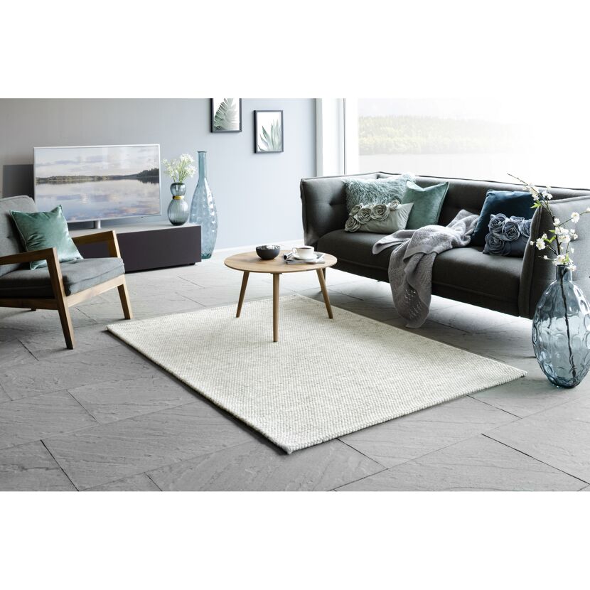 Teppich 'BB Brave' creme/natur 160 x 230 cm