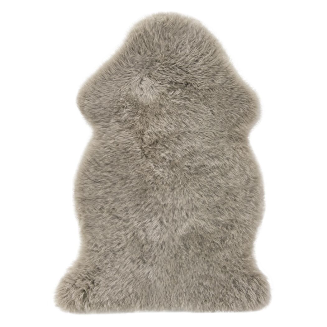 Schaffell taupe 85 x 60 cm