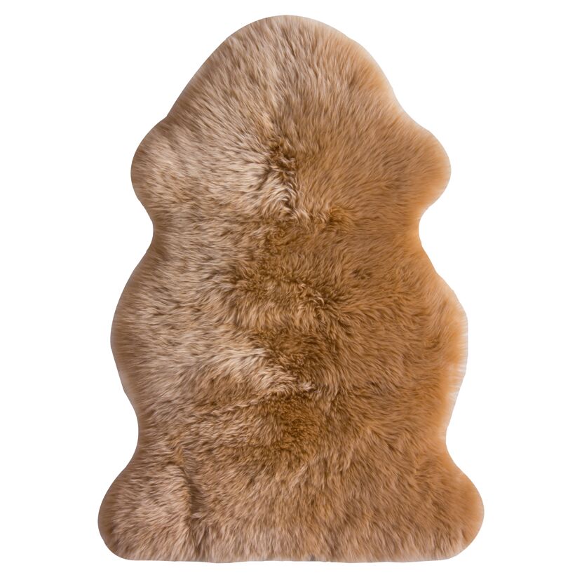 Schaf-Fell cognac 85 x 60 cm