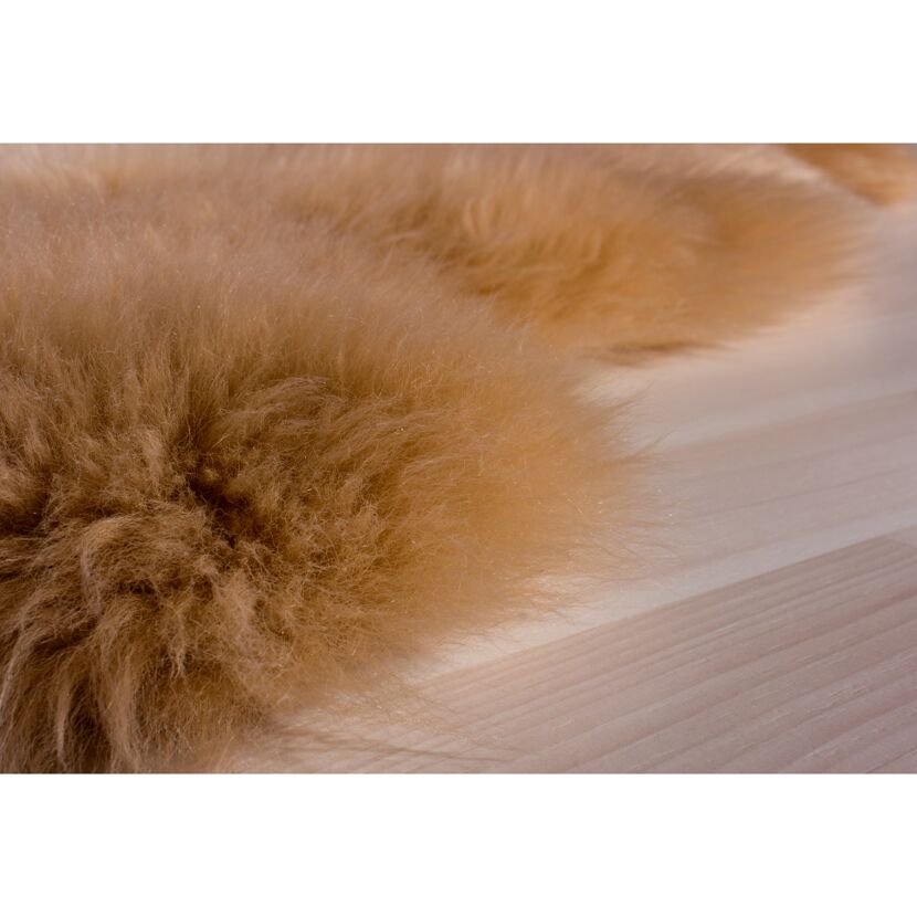 Schaf-Fell cognac 85 x 60 cm