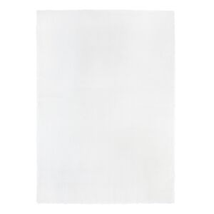 55 cm weiß Kunstfell-Teppich 110 x
