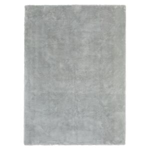 Kunstfell-Teppich 55 x 110 cm grau