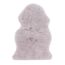 Flauschiges Schaffell in Mauve