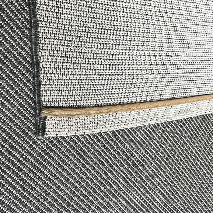classis bvba outdoor teppich anthrazit 180 x 120 cm