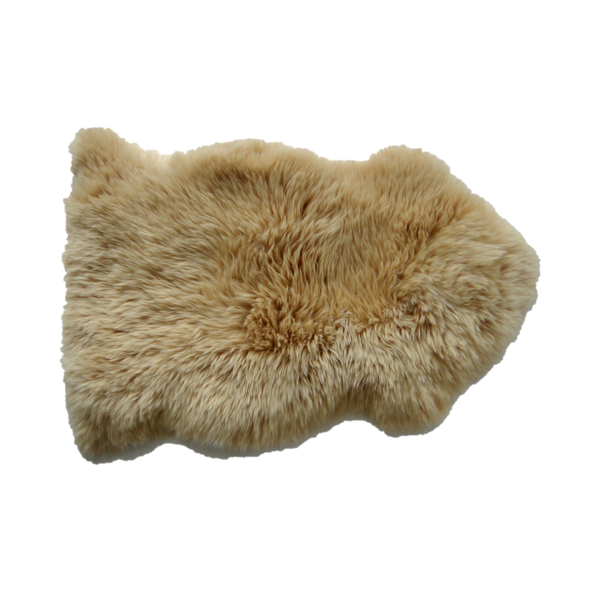 Flauschiges Schaffell in beige