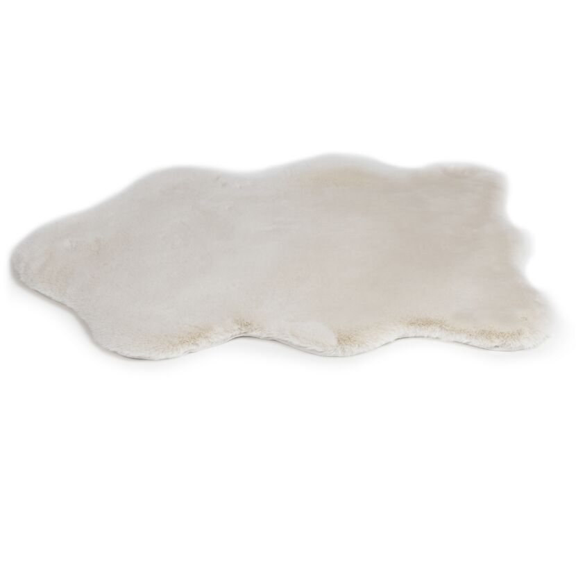 Kunstfell 'Cingoli' beige 55 x 80 cm