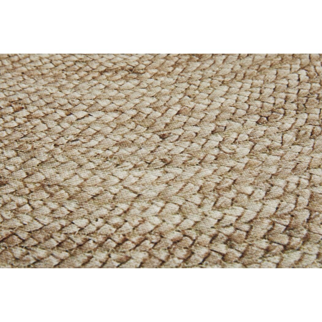 Teppich 'Wash+Store' beige Ø 100 cm
