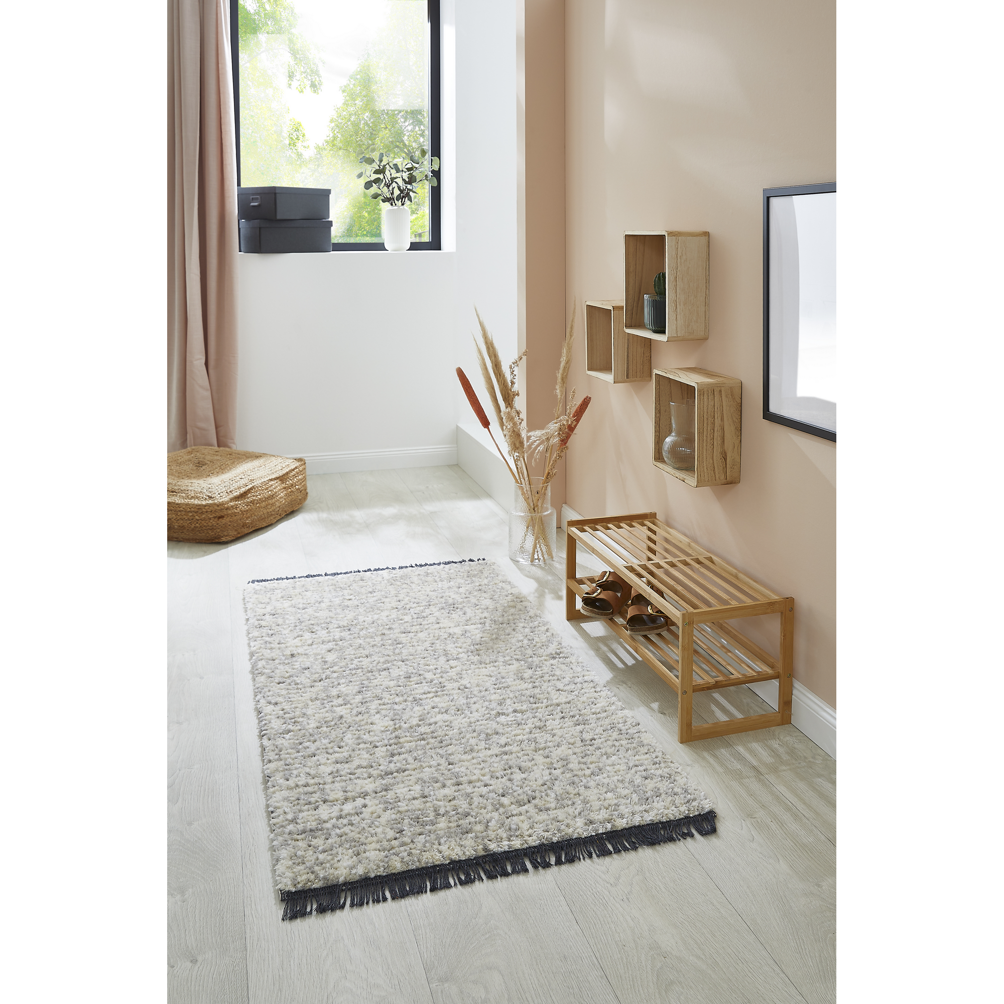 Teppich 'Ovada' beige-grau 80 x 150 cm + product picture