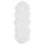 Verkleinertes Bild von Kunstfell 'Ovium' weiß 55 x 160 cm