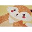 Verkleinertes Bild von Teppich 'Funny Animals Fuchs' mehrfarbig Ø 60 cm