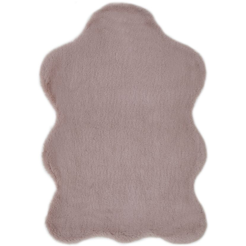 Altrosa Kunstfell Teppich