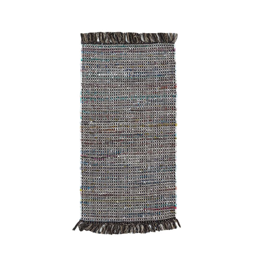 Webteppich Frida braun 60 x 120 cm