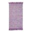 Webteppich "Frida" Aubergine 60 x 120 cm