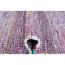 Aufgerollter Teppich Frida aubergine