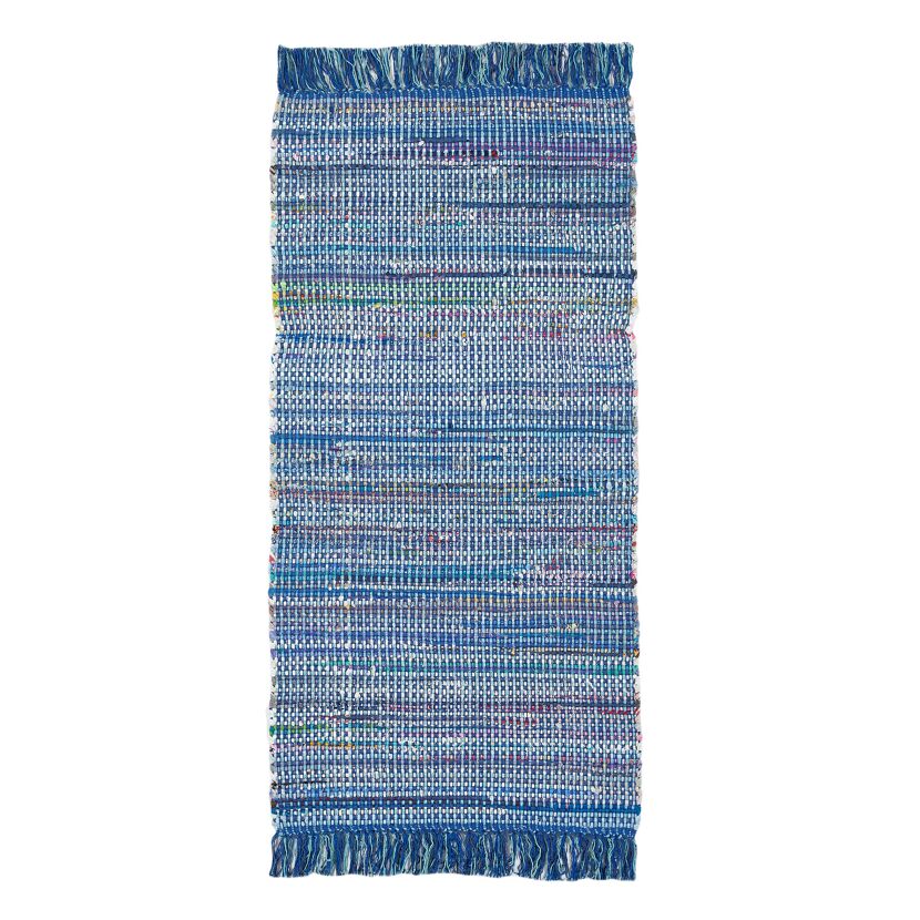 Blauer Teppich Frida
