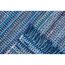 Blauer Teppich Frida, Nahaufnahme