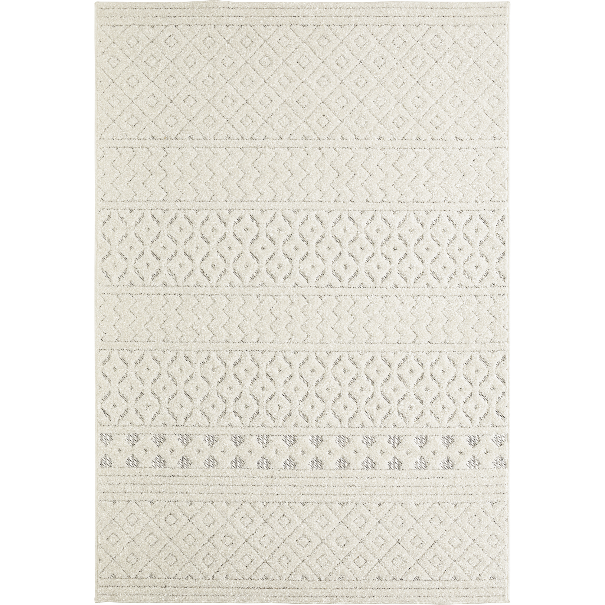 Teppich 'Layton' creme 160 x 230 cm