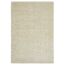 Cremefarbener Hochflor-Teppich