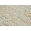 cremefarbener Hochflor-Teppich