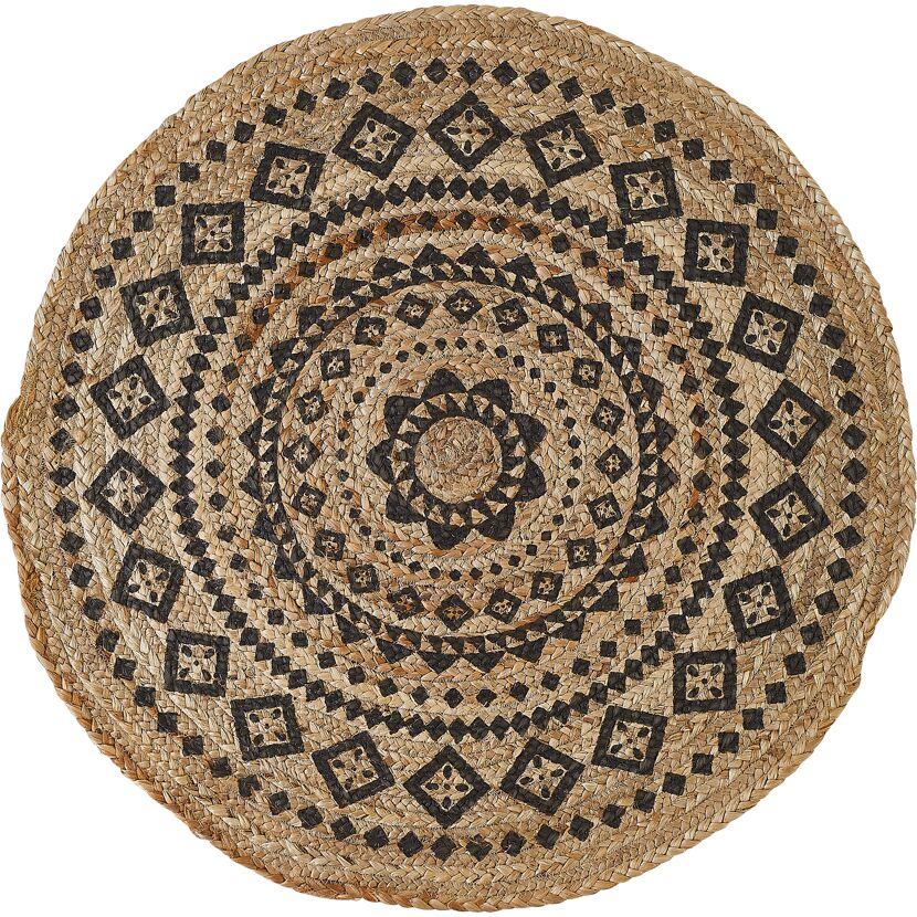 Teppich 'Malo' natur Ø 80 cm