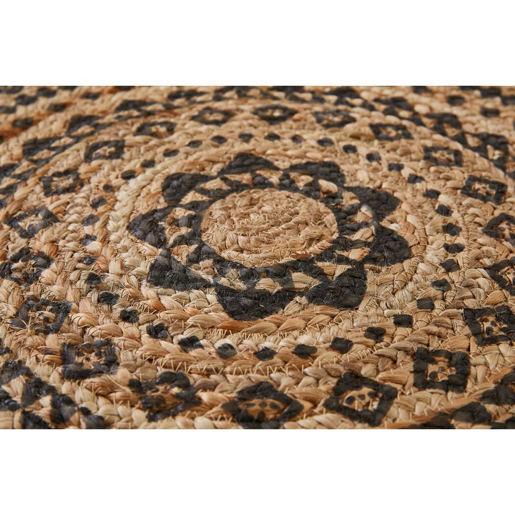 Teppich 'Malo' natur Ø 80 cm