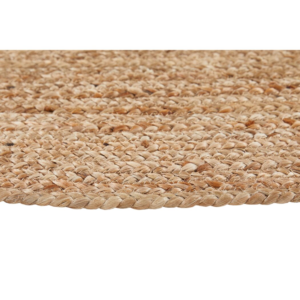 Naturfarbener Juteteppich Silas