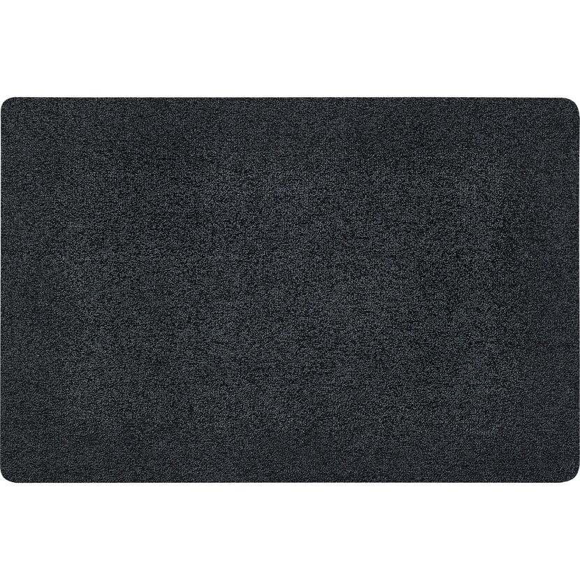 Schwarze Fußmatte "Amadeus"