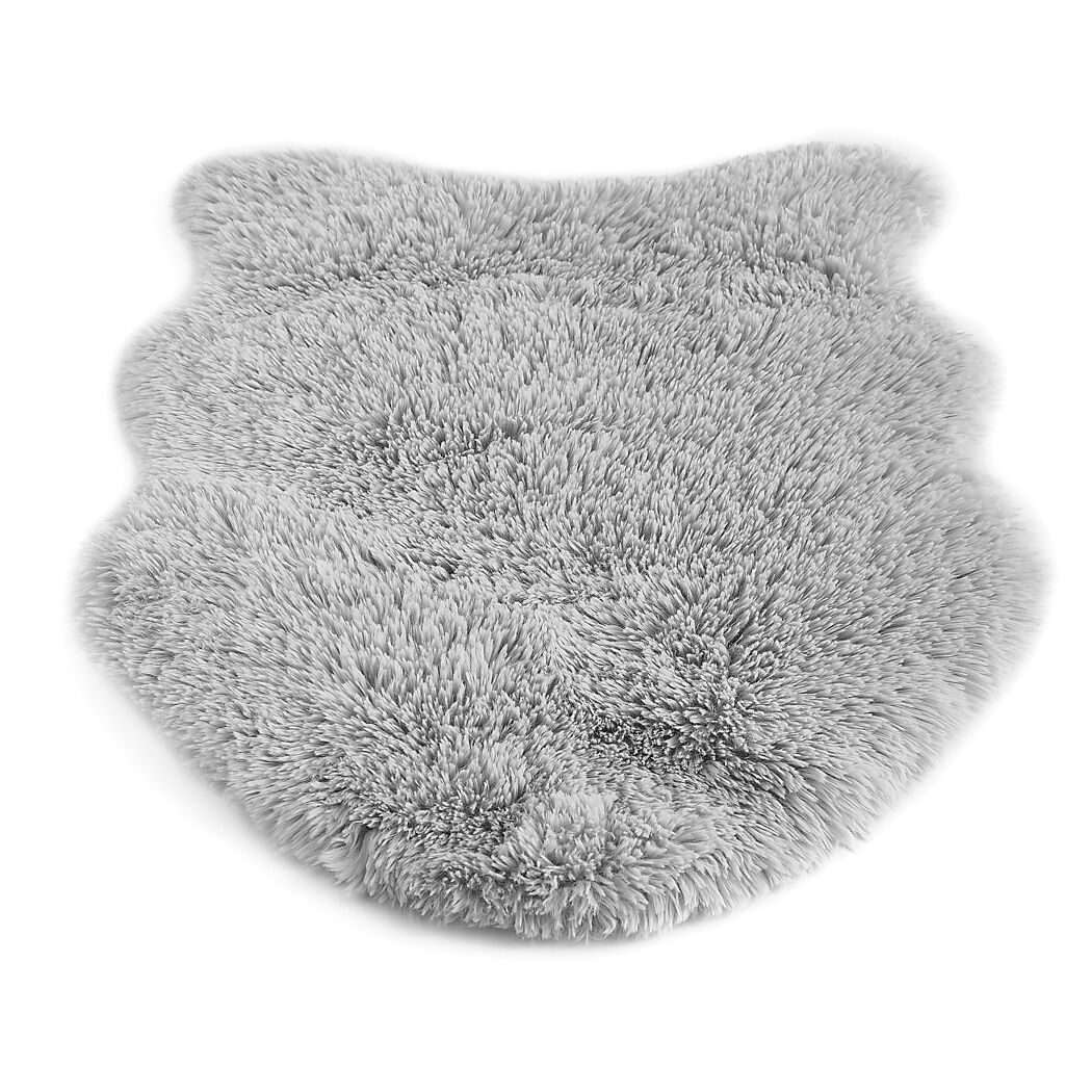 Dekofell 'Alma' silber 50 x 80 cm