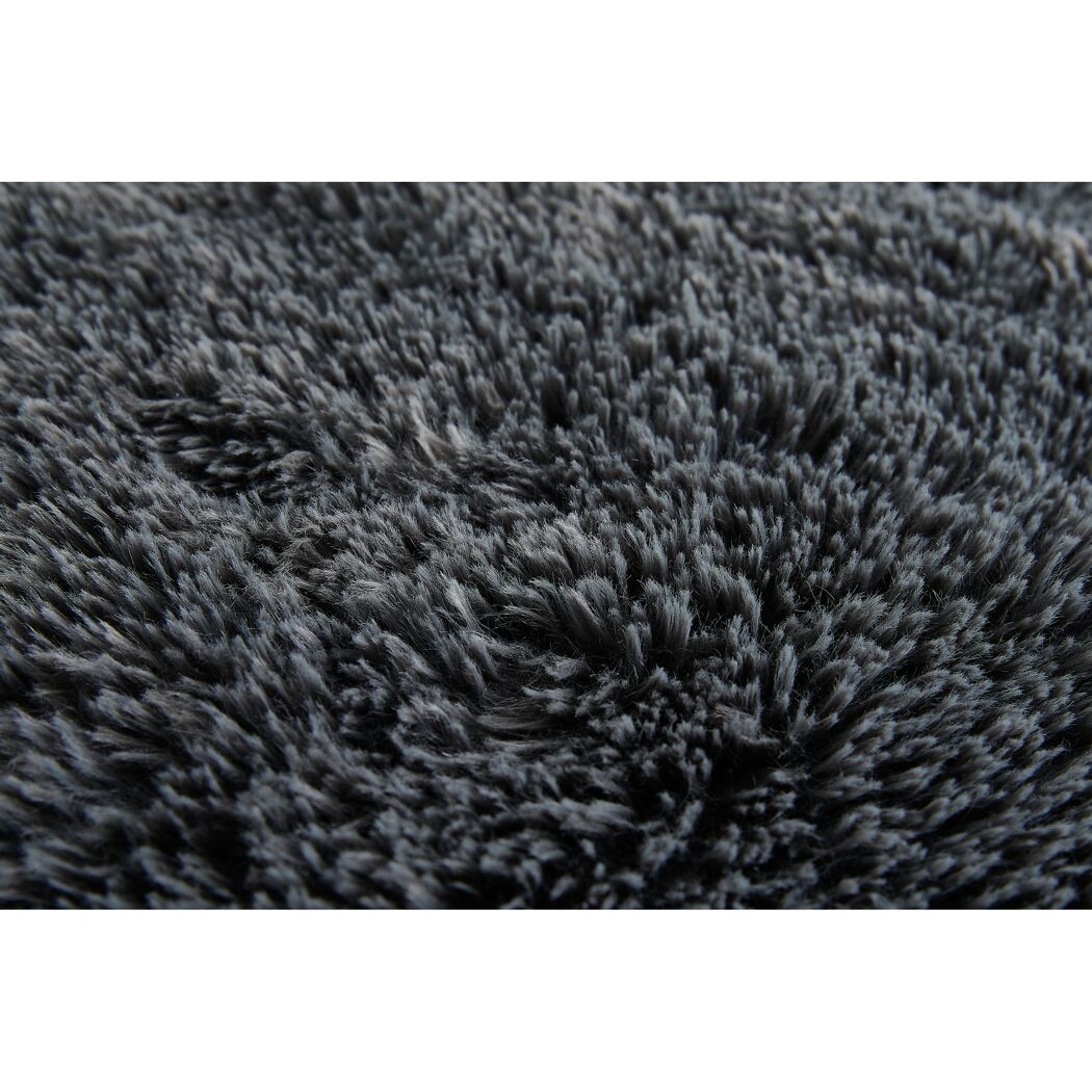 Dekofell 'Alma' anthrazit 50 x 80 cm