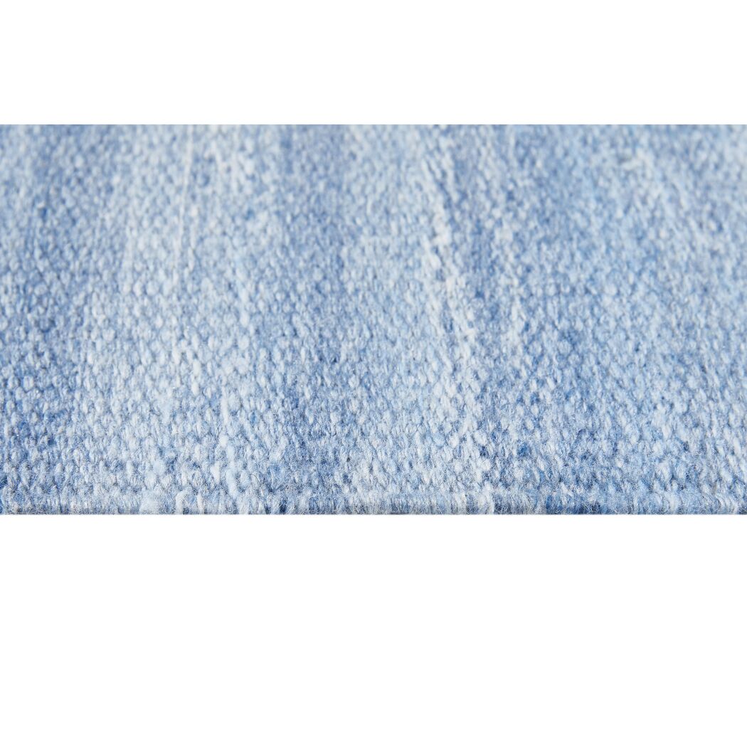 Blauer Teppich Benno Nahaufnahme