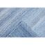 Blauer Teppich Nahaufnahme
