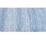 Nahaufnahme des blauen Teppichs Benno