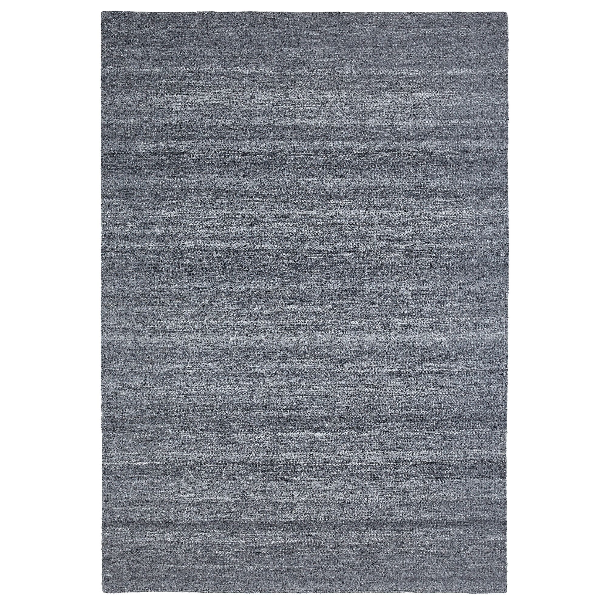 Anthrazitfarbener Teppich Benno