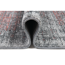 Teppich 'Cassio' grau/koralle 60 x 110 cm